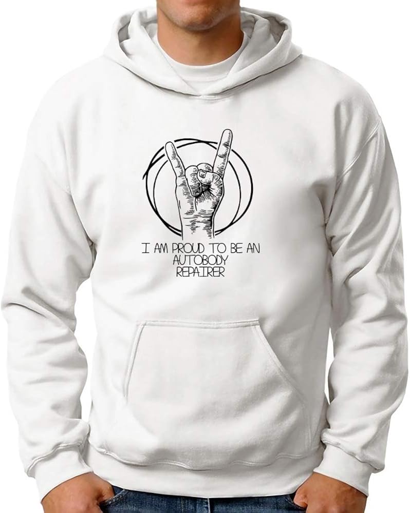 Eddany I Am Proud To Be A Autobody Repairer 2 Kapuzenpullover Amazon 