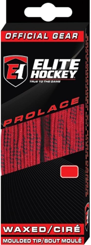 Elite Hockey Prolace Waxed Hockey Skate Laces : Clothing