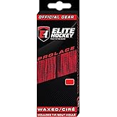 Elite Hockey Prolace Waxed Hockey Laces (Red, 108")