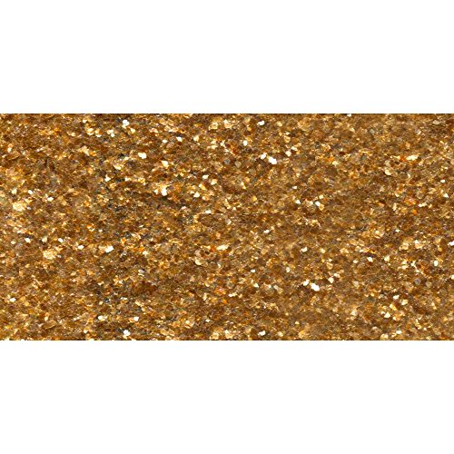 Golden Heavy Body Iridescent Acrylics - Gold Mica Flake Small - 8oz Jar