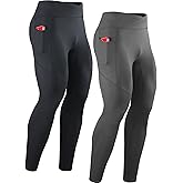 CADMUS Men’s Compression Pants Tights Leggings Sports Baselayer Running Athletic Workout Active Pants