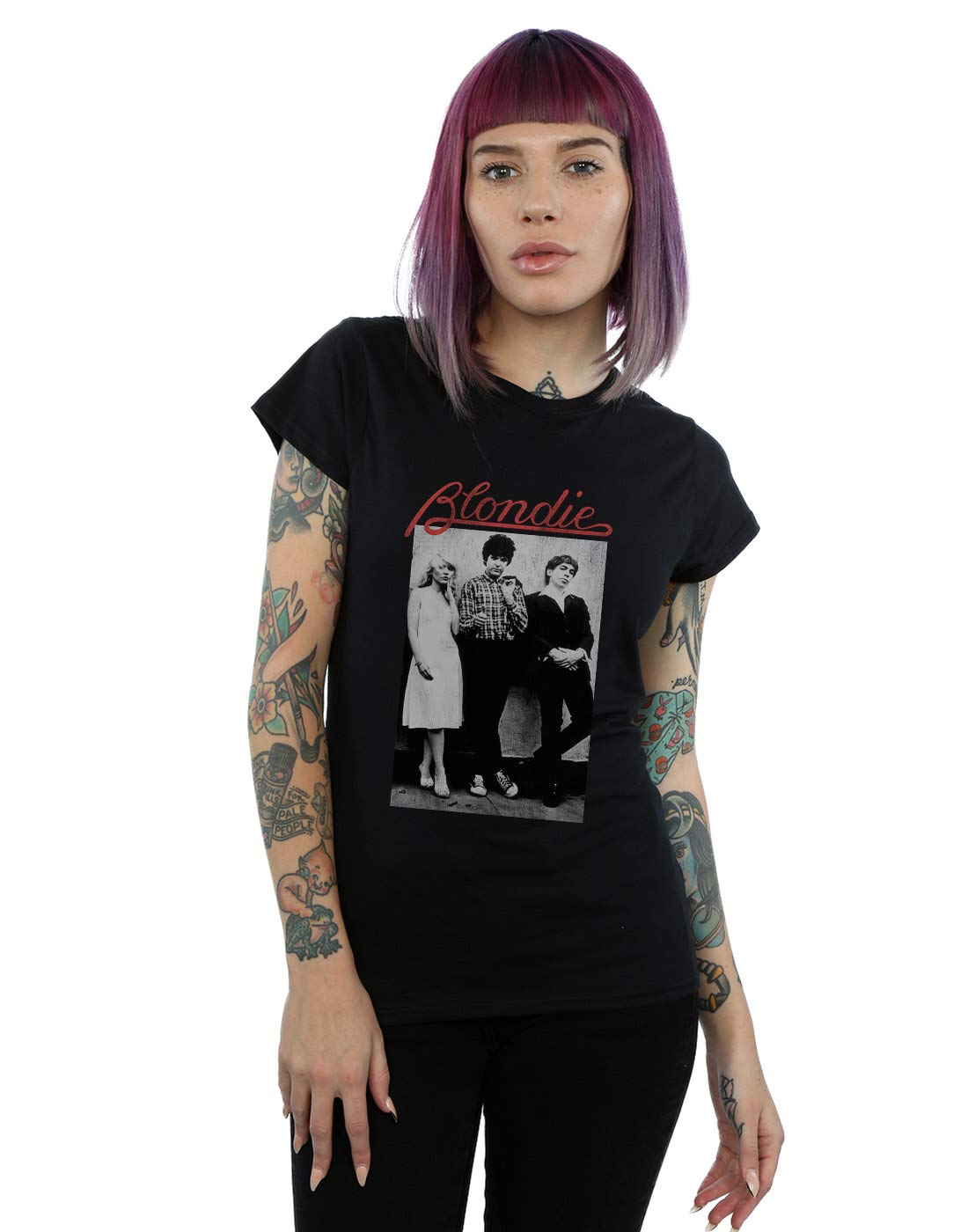Blondie S Distressed Band T Shirt Stellanovelty