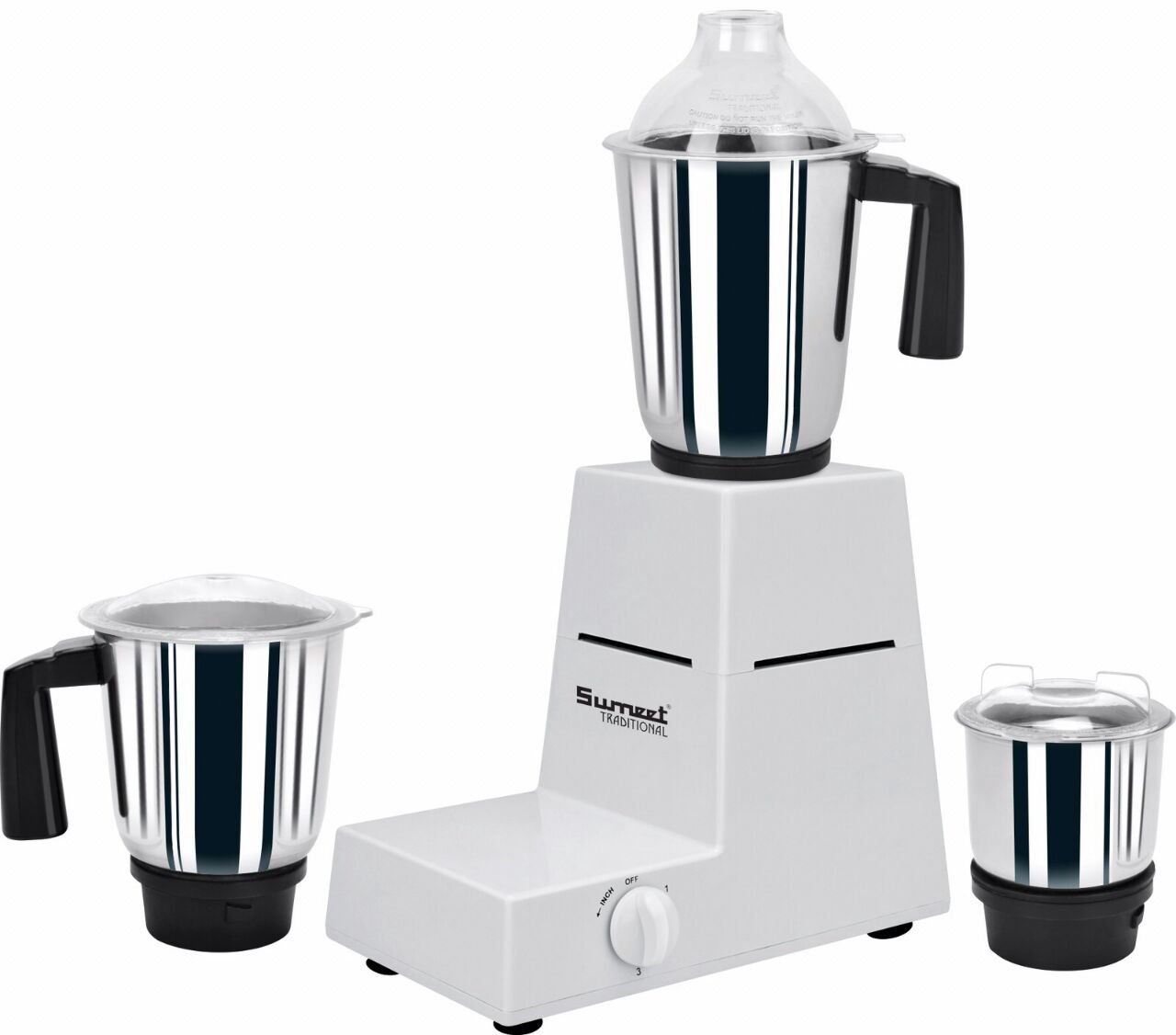 Mixer Grinder 550Watt with 3 Jars Sumeet Traditional Sanghini Best