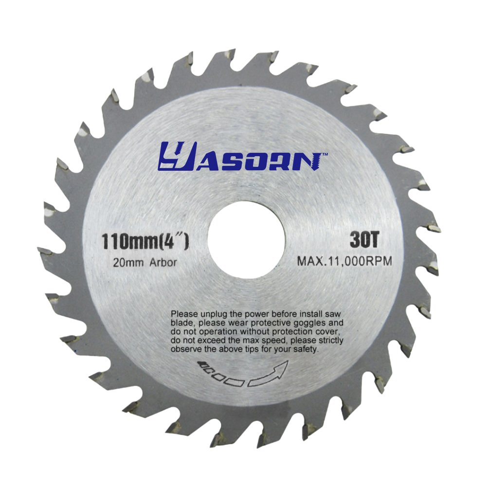 Yasorn 4 inch 28 Tooth Alloy Wood Cutting Wheel Circular Saw Blade 1pcs
