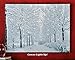 Collections Etc Fiber Optic Winter Wonderland Canvas Wall Art