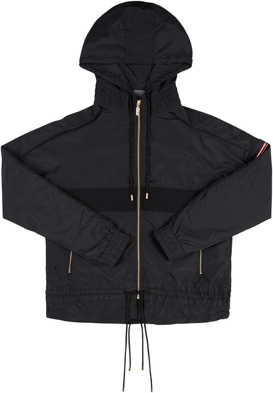 P.E NATION - Women’s Training Day Man Down Jacket - Lightweight Windbreaker Track Jacket: Clothing