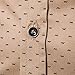 MUSE FATH Men’s Printed Dress Shirt-Cotton Casual Long Sleeve Shirt-Button Down Point Collar Shirt-Green-M