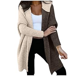 Zip Up Sweater Women'S Long Cardigan Sweaters