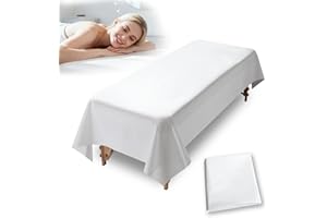 Waterproof Massage Table Sheets Oilproof PVC Wax Mat Pad, 87" x 51" Reusable Massage Table Cover, Easy Clean Massage Bed Cove