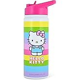 Sanrio Hello Kitty Insulated Stainless Steel Water Bottle | 20 Oz Insulated Water Bottle | Kids Water Bottle Thermos for Girls, Boys, Unisex