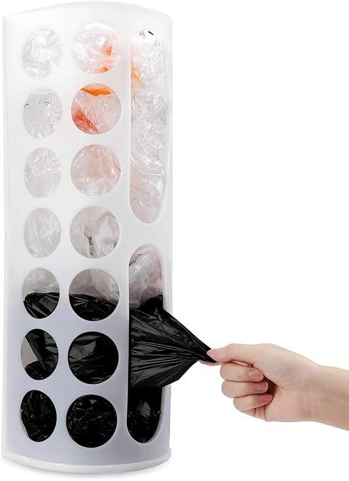 make plastic bag holder