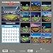 2018 Baseball Stadiums Wall Calendar