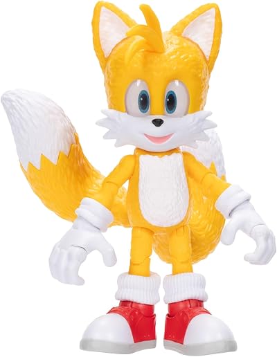 Sonic The Hedgehog Tails Figure 13 cm Jakks Pacific Movie 3 Officially Licensed