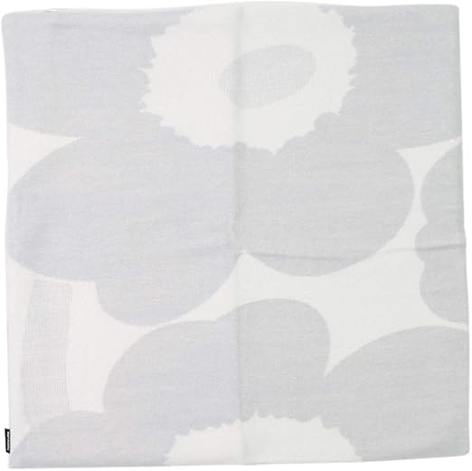 Amazon Co Jp マリメッコ Marimekko ウニッコ クッションカバー 50 50cm ホワイト ライトグレー Unikko 110 並行輸入品 ホーム キッチン