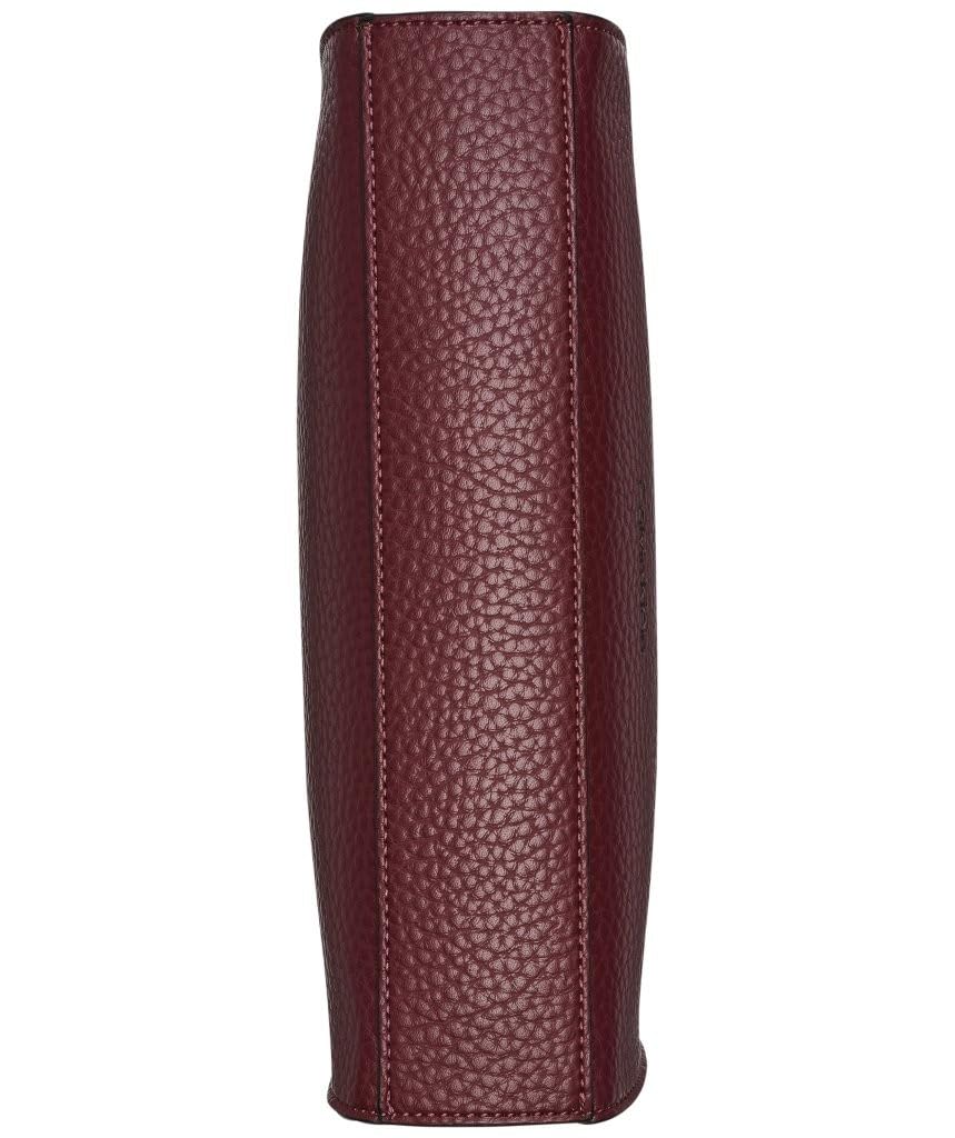 Calvin Klein Womens Garnet Top Zip Crossbody