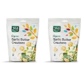 365 by Whole Foods Market, Organic Butter And Garlic Croutons, 4.5 Ounce (Pack of 2)