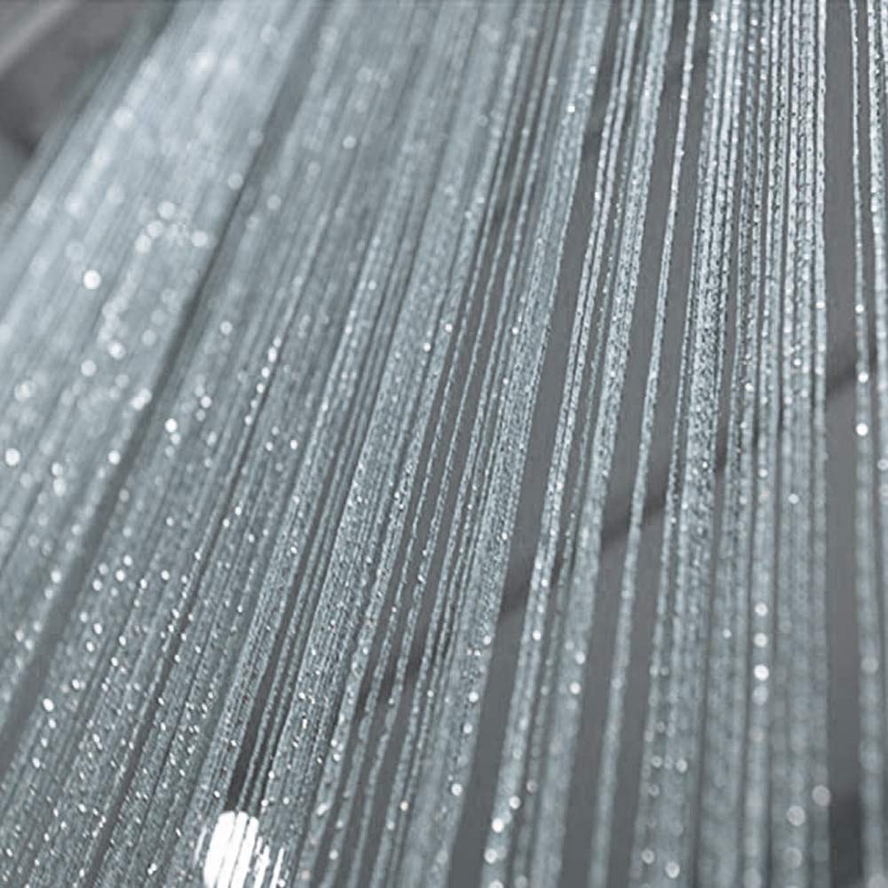 Airssory Polyester Silk Door String Curtain, Ribbon Thread Fringe Screen Strip Tassels for Room Divider Christmas Wedding Coffee House Restaurant