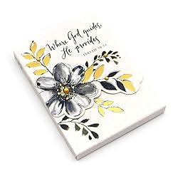 Punch Studio Faith Gray Floral Pocket Notepad