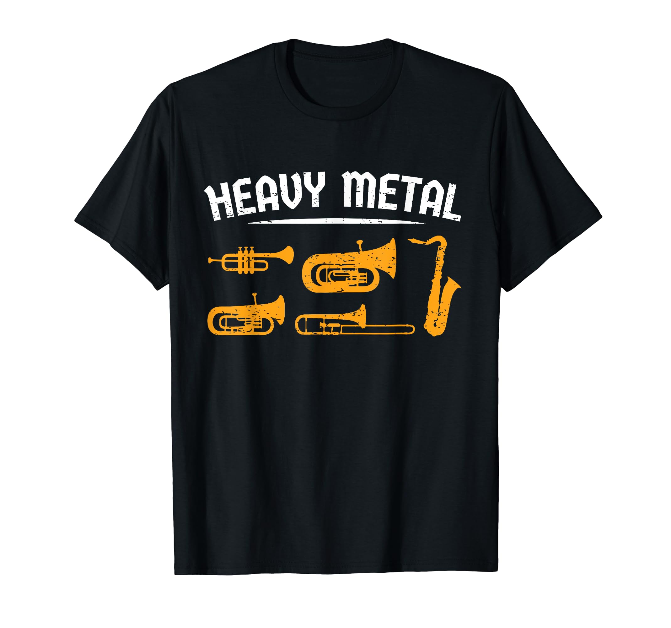 Funny Marching Band Brass Player Trumpet Trombone Bass Tuba T-Shirt