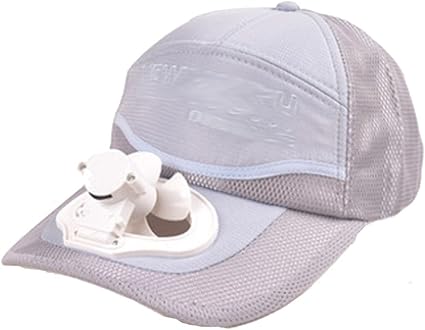 hat with fan attached