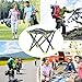 S-World Kee Folding Stool Portable Mini Chair for Outdoor Camping,Fishing,Travel,Hiking,Garden,Beach,600D Oxford Cloth with Carry Bag,11.5