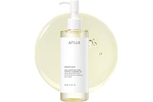 ANUA Heartleaf Pore Control Cleansing Oil Korean Facial Cleanser, Daily Makeup Blackheads Removal 6.7 fl oz(200ml)