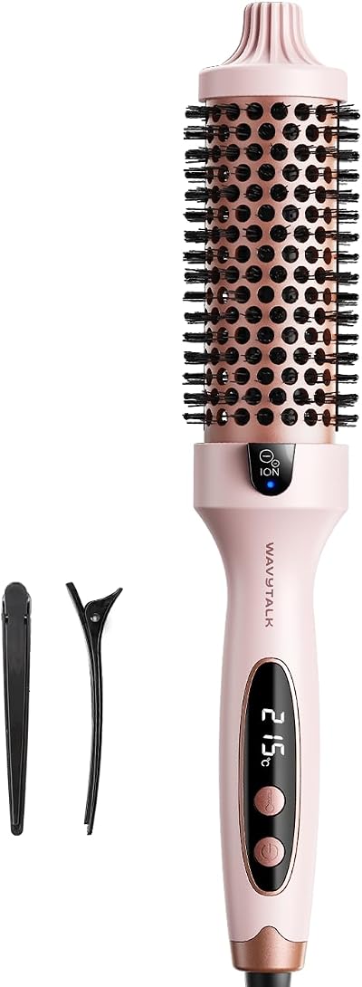 Wavytalk Blowout Boost Thermal Round Brush for Dry Hair
