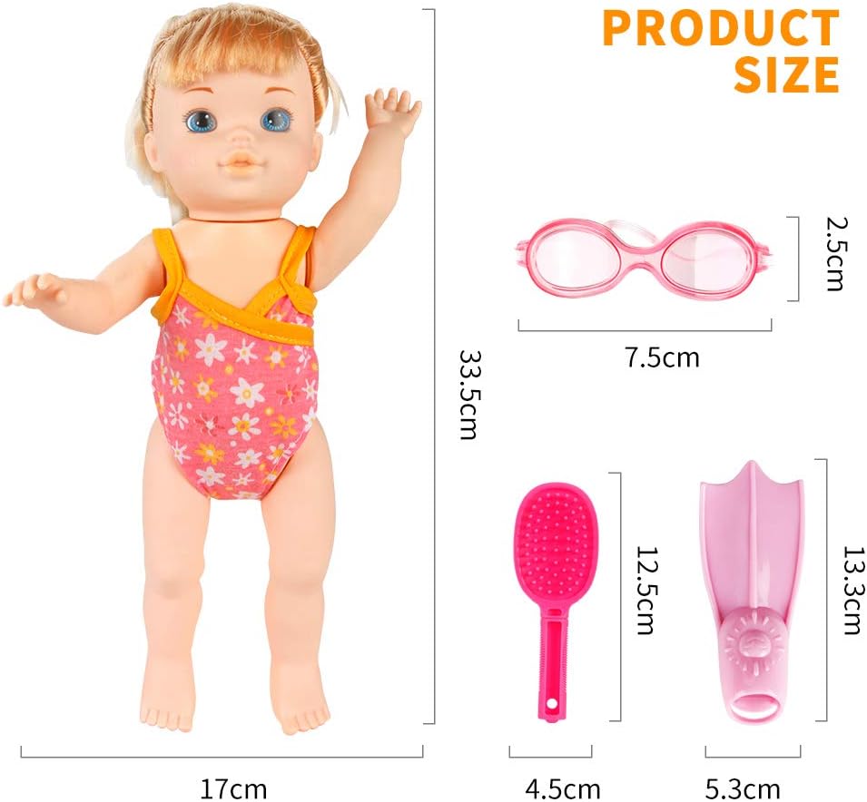 waterproof doll for bath