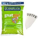 Growstone Gnat Nix!, Fungus Gnat Control - 2 Liter Bag + Stakes