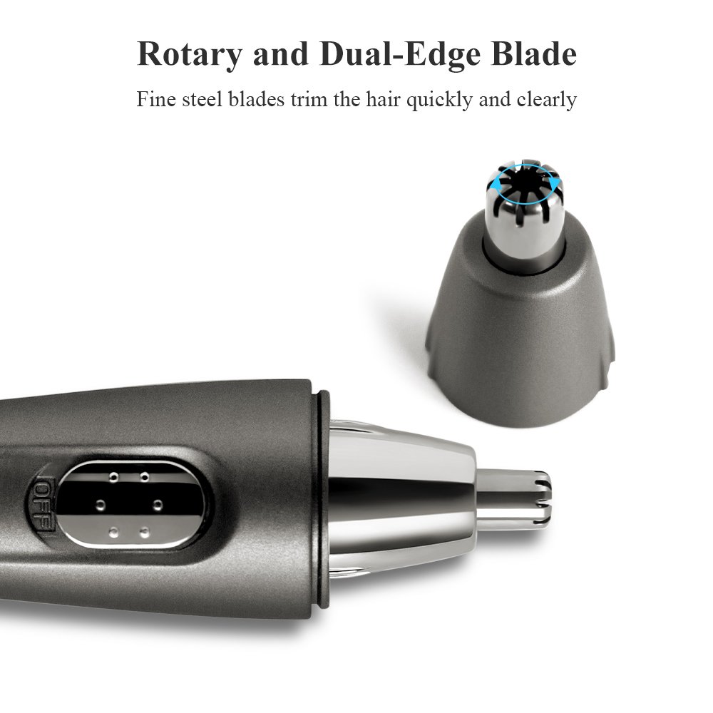 TOUCHBeauty Men\'s Nose Ear Trimmer Hair Personal Groomer with Light AS-0959