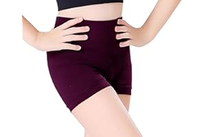Swdarz Gymnastics Dance Shorts for Girls Kids Athletic Spandex Biker for Ballet Tumbling Tennis Volleyball Cheers