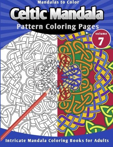 Mandalas to Color: Celtic Mandala Pattern Coloring Page (Mandala Coloring Book)