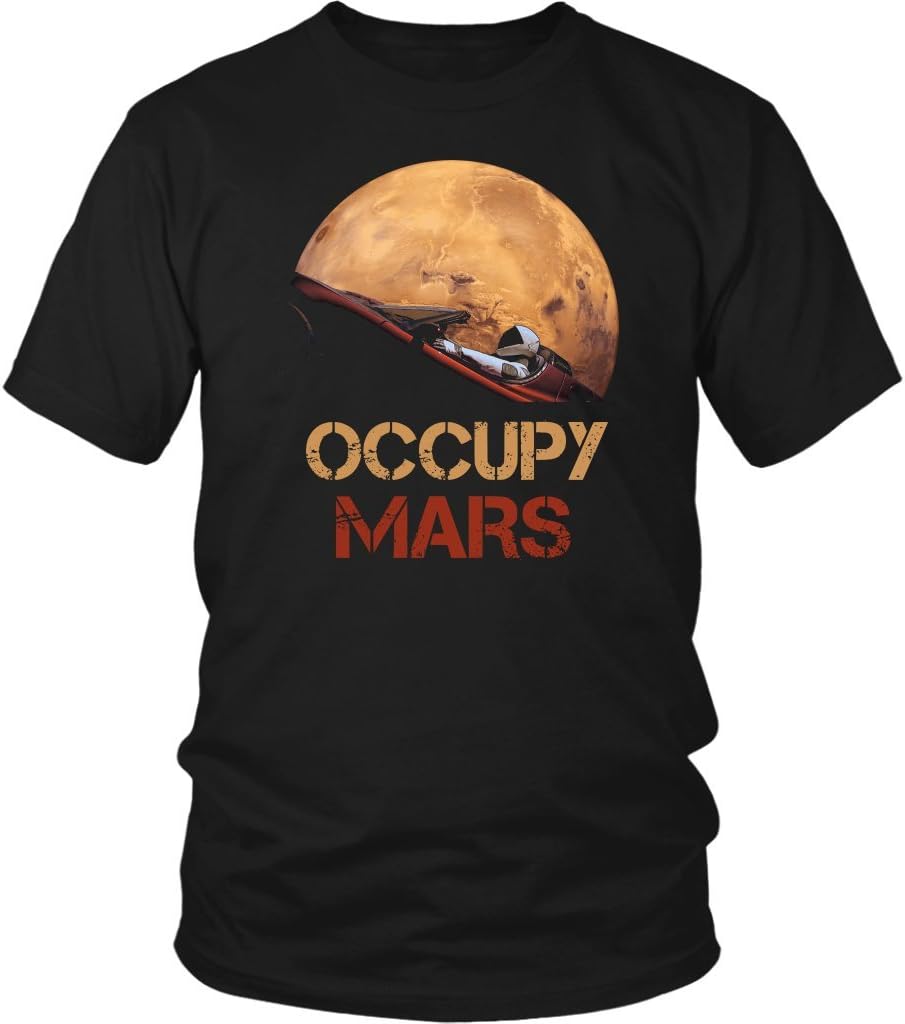 Occupy Mars Starman Spacex Unisex T-Shirt