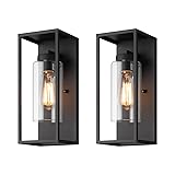 mirrea 14" Classic Outdoor Wall Sconce 1 Light in