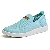 GUOTN Women's Slip Ons Lightweight Comfortable Loafers for Women Casual Deck Shoes Breathable Outdoor Walking Shoes