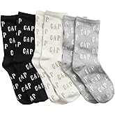 GAP Boys Crew Socks, Multi-Pack Kids Socks, Soft & Stretchy, Comfortable