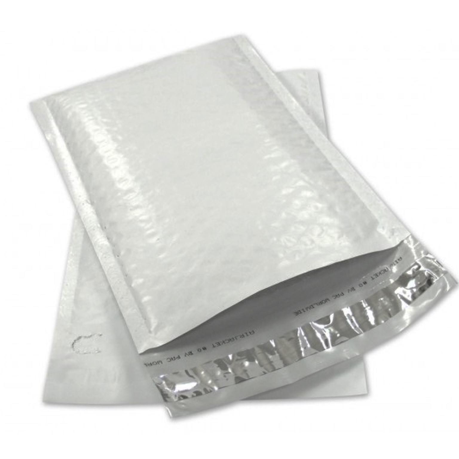 Sales4Less #5 Poly Bubble Mailers 10.5X16 Inches Padded Envelope Mailer Waterproof Pack of 10, White