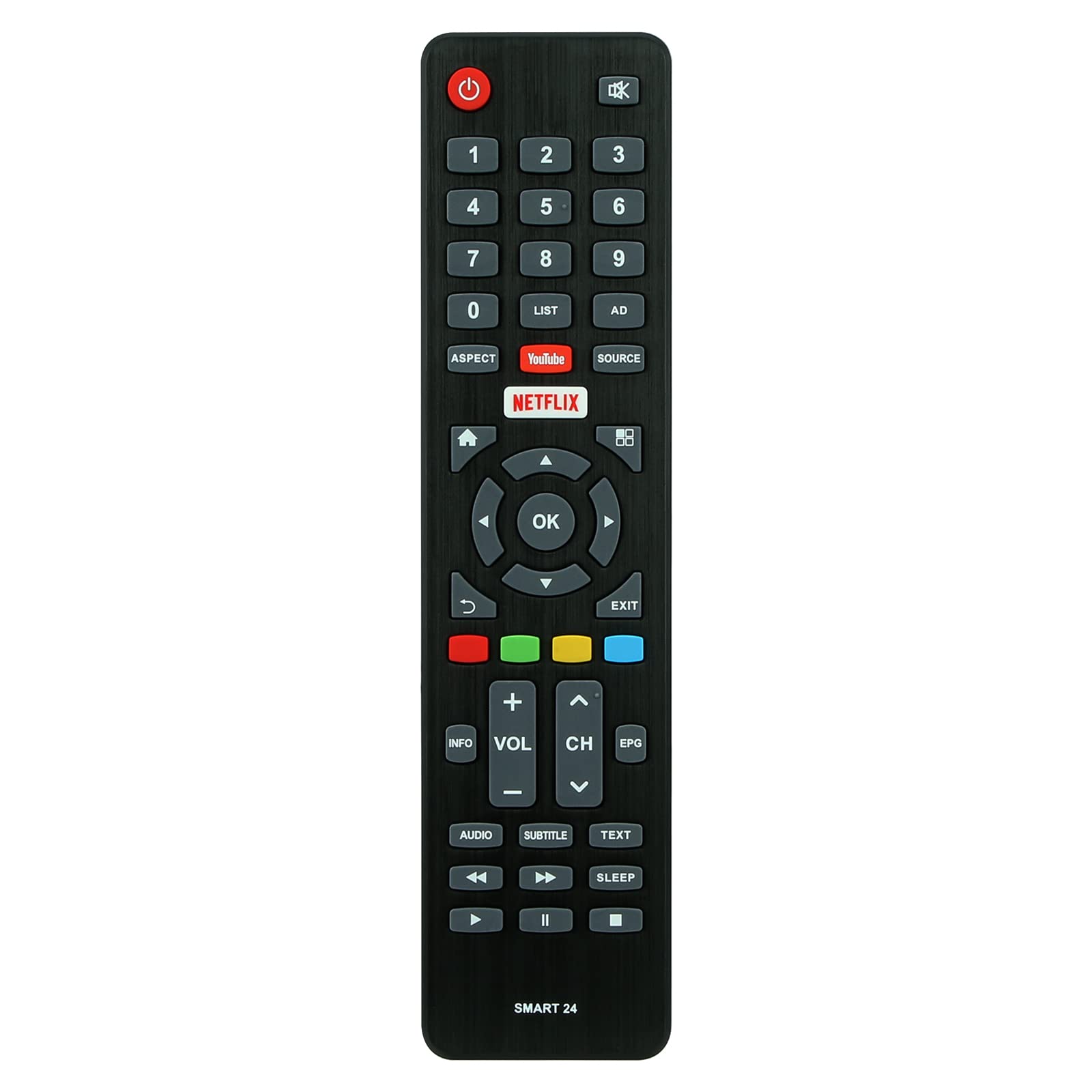 VINABTY Remote Control - SMART 24 Replacement for DYON SMART-24 TV
