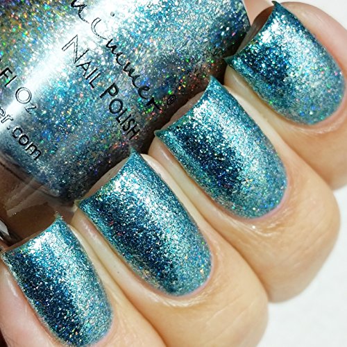 Blue Topaz Nail Polish - 0.5 oz Full Sized Bottle
