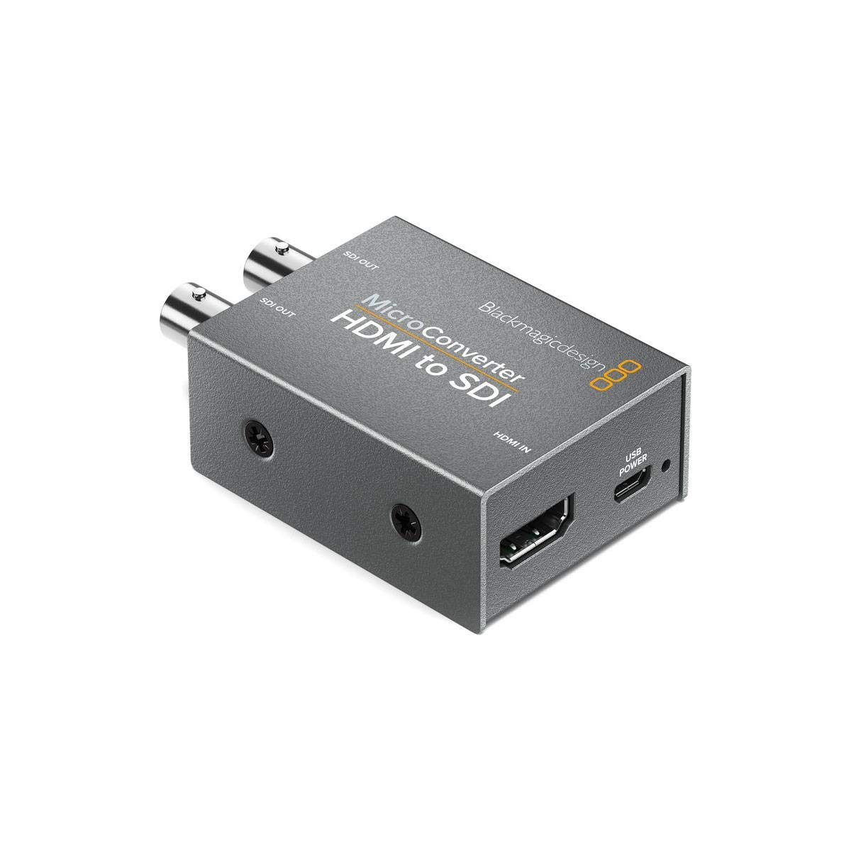 Blackmagic Design Active Micro Video Converter HDMI to SD 1920 x 1080 Pixels 525i 625i 720p 1080i 1080p Grey HDMI BNC