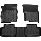 Cartist Floor Mats for Mitsubishi Outlander Sport 2011-2024 (Only Fit for 5 Seats) All Weather Floor Mat for Outlander Sport Accessories Heavy Duty TPE Carpet Protection