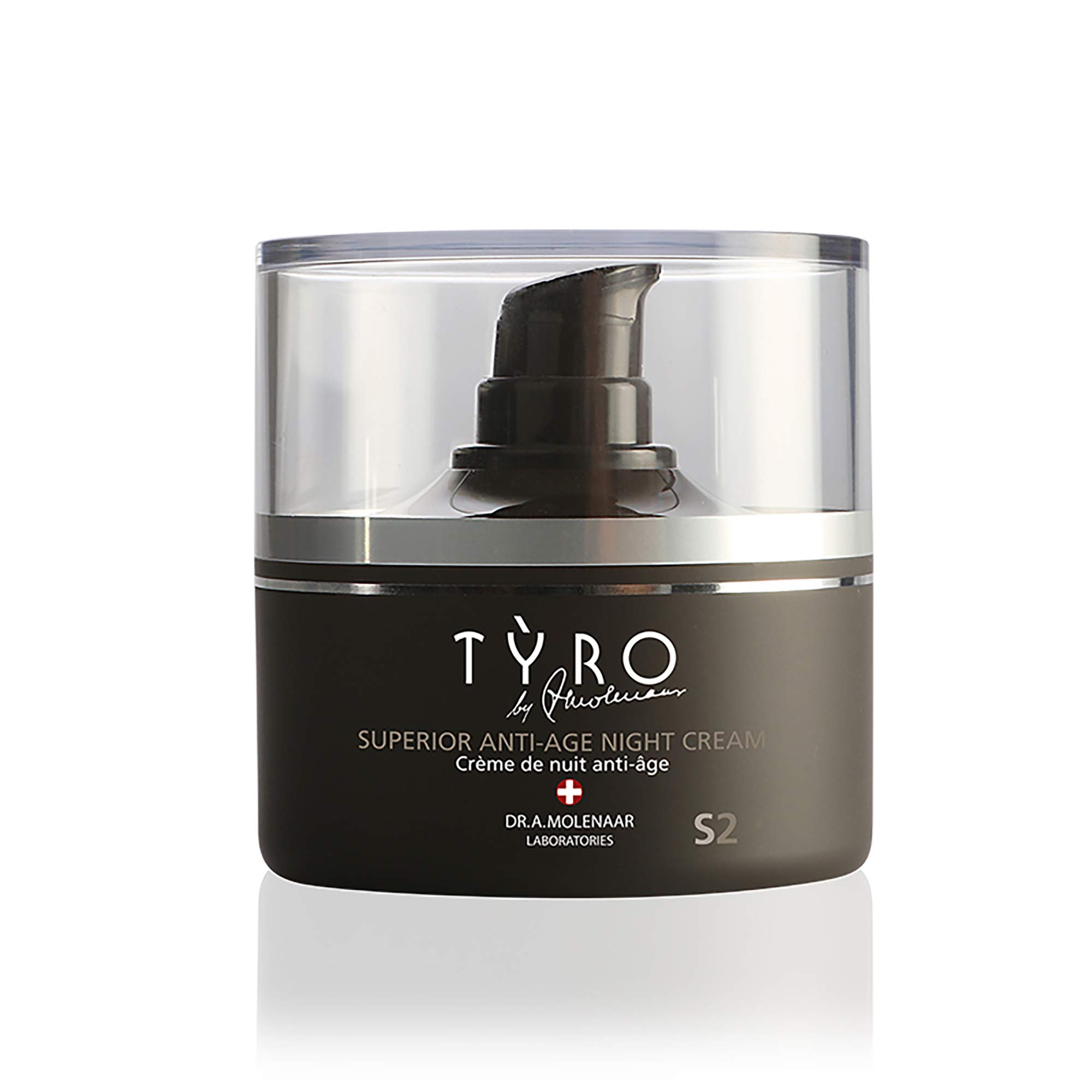 Tyro Superior Anti-Age Night Cream for Unisex 1.69 oz
