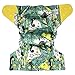 EcoAble Baby Charcoal Bamboo All-In-One AIO Cloth Diaper w/Pocket, Size 10-35Lb (Seahorse)