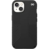 Speck Presidio2 Grip Case for Apple iPhone 14 & 13 -Polycarbonate, Shock-Absorbent, black