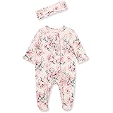 Newborn Onesies Girl Baby Onesies Little Me Baby Girls' Super Soft