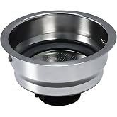 7313285819 Espresso Machine Filter Assembly Fits for Delonghi Espresso Maker Filter Basket Replace BCO430 BCO430BM BCO432 EC155