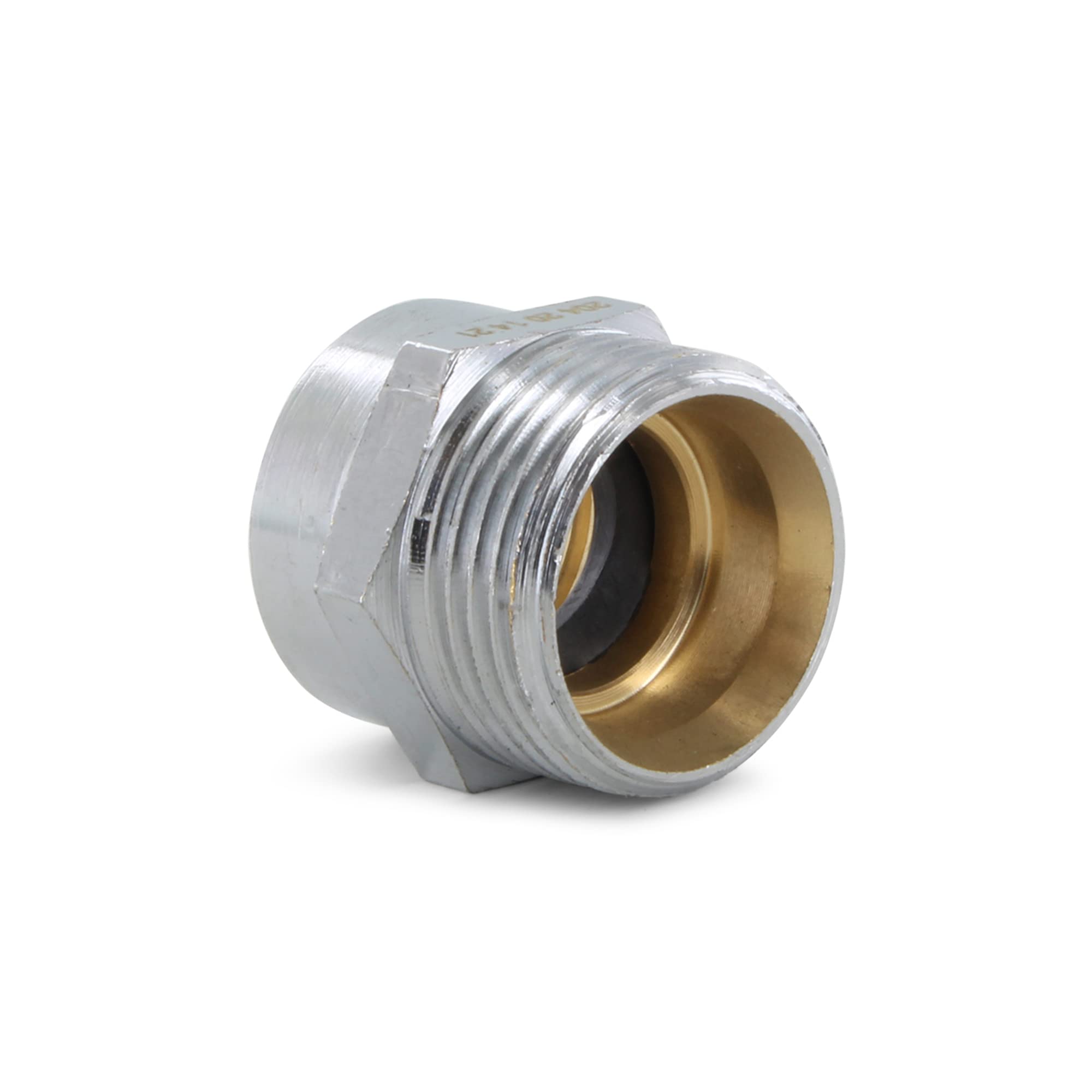 DL-pro Reducer Adaptor 3/4-inch Male Thread to 1/2-inch Female Thread Transition Piece Reducer Thread Adapter for Sanitary Applications