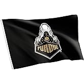 Desert Cactus Purdue University PU Flag - 3 x 5 Feet Boilermakers Banner, Indoor/Outdoor Durable Fabric, 100% Polyester Design (Style 2)