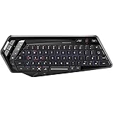 Mad Catz S.T.R.I.K.E.M Wireless Keyboard for Android and Windows Smart Devices, PC, Mac, and iOS(MCB43114N0C2/04/1), Gloss Black