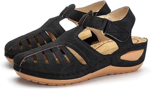 amazon ladies sandals wide fit